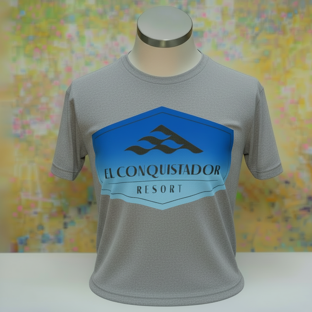 El Conquistador Signature Gradient Hex Graphic Tee
