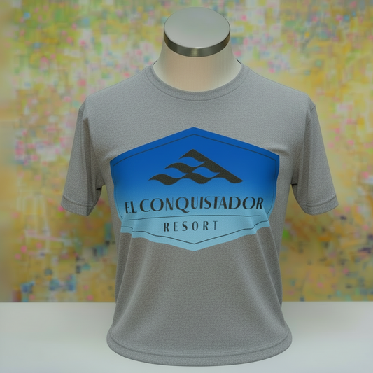 El Conquistador Signature Gradient Hex Graphic Tee