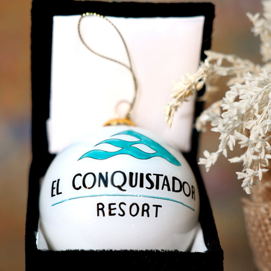 El Conquistador Logo Christmas Ornament