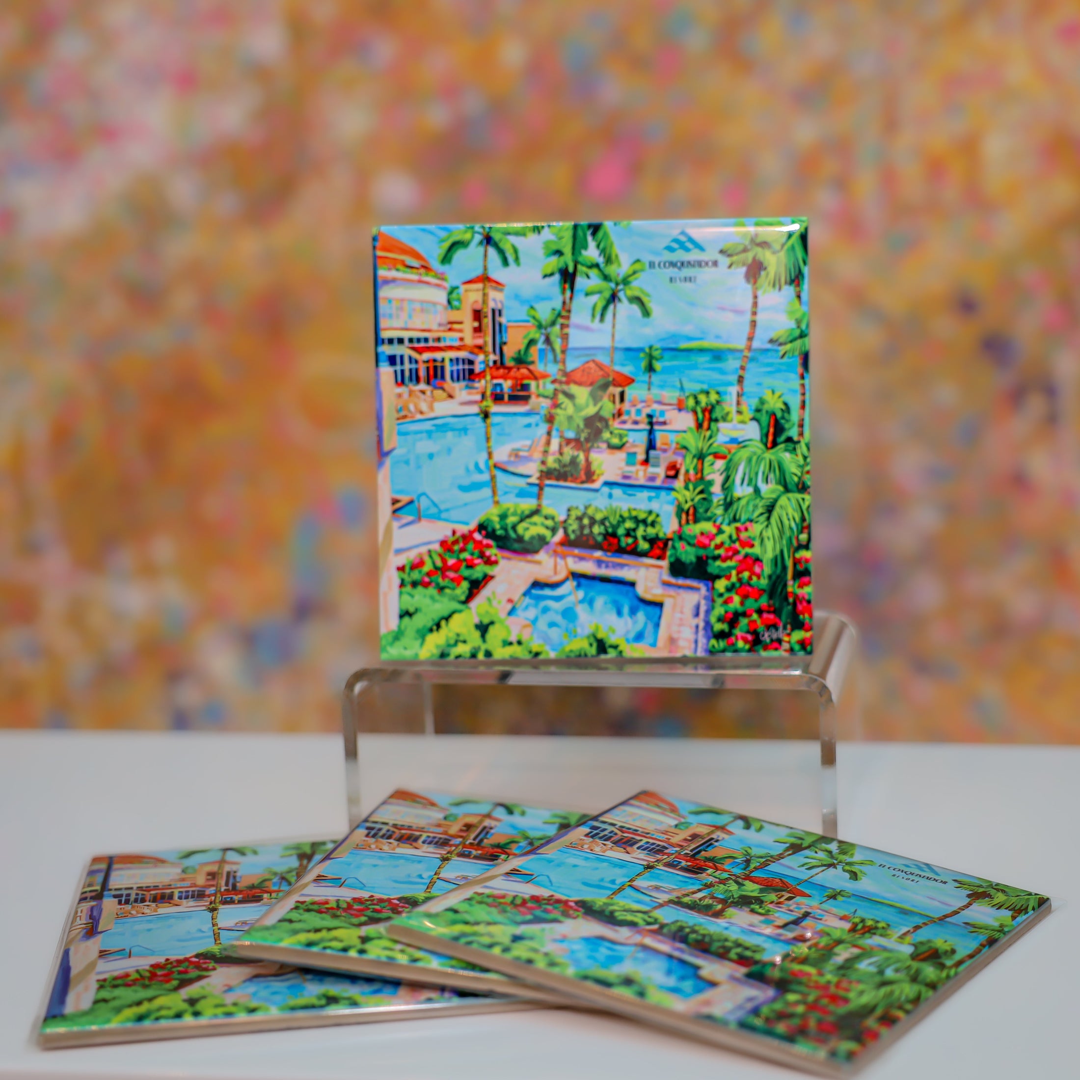 El Conquistador Tile Art | Sussana Lopez Castells