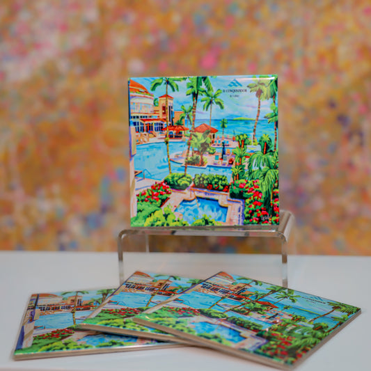 El Conquistador Tile Art | Sussana Lopez Castells