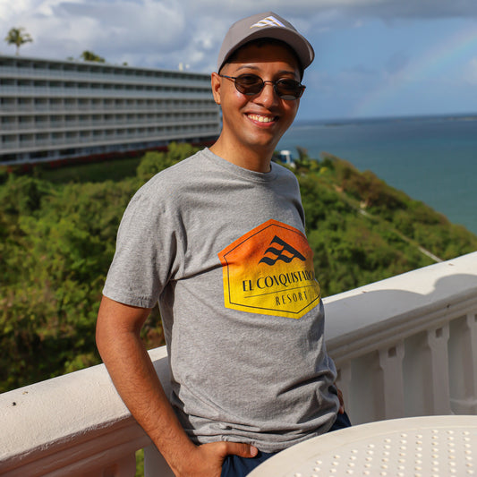 El Conquistador Signature Gradient Hex Graphic Tee