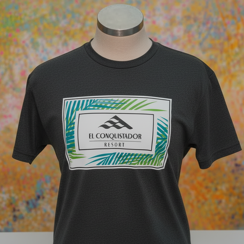Dark Charcoal El Conquistador Resort T-Shirt