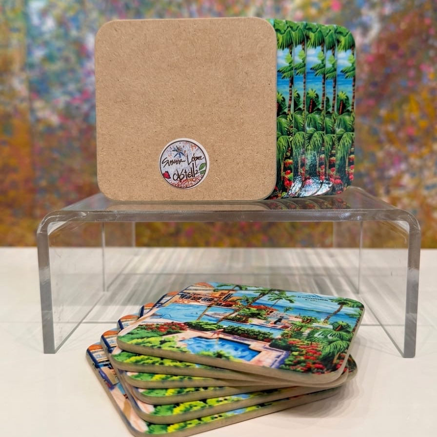 El Conquistador Art Coaster | Susanna Lopez Castells